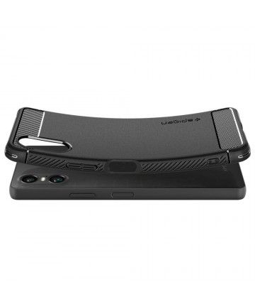 Spigen Rugged Armor Case for Sony Xperia 10 VI - Matte Black