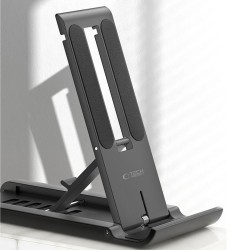 Tech-Protect Z5 smartphone and tablet stand - black