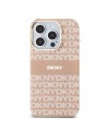 DKNY IML Mono & Stripe MagSafe case for iPhone 15 Pro - pink
