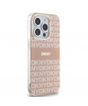 DKNY IML Mono & Stripe MagSafe case for iPhone 15 Pro - pink