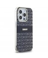DKNY IML Mono & Stripe MagSafe case for iPhone 15 Pro Max - black