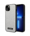 Karl Lagerfeld KLHCP14MG2ELS iPhone 14 Plus 6.7 "hardcase silver / silver Glitter Plaque Logo