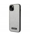 Karl Lagerfeld KLHCP14MG2ELS iPhone 14 Plus 6.7 "hardcase silver / silver Glitter Plaque Logo