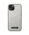 Karl Lagerfeld KLHCP14MG2ELS iPhone 14 Plus 6.7 "hardcase silver / silver Glitter Plaque Logo