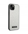 Karl Lagerfeld KLHCP14MG2ELS iPhone 14 Plus 6.7 "hardcase silver / silver Glitter Plaque Logo