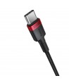 Baseus Cafule USB-C / USB-C cable 100W 1 m - red-black and black-gray (2 pcs.)