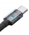 Baseus Cafule USB-C / USB-C cable 100W 1 m - red-black and black-gray (2 pcs.)