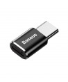 Baseus Mini Adapter from Micro USB to USB-C - Black