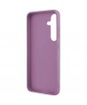 Guess Glitter Script case for Samsung Galaxy S24+ - purple