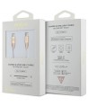 Guess Ebossed Logo USB-C / USB-C Cable 1.5m Fast Charging - Gold