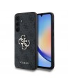 Guess 4G Big Metal Logo case for Samsung Galaxy A35 - black