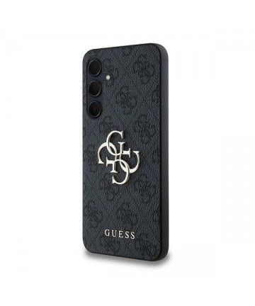 Guess 4G Big Metal Logo case for Samsung Galaxy A35 - black