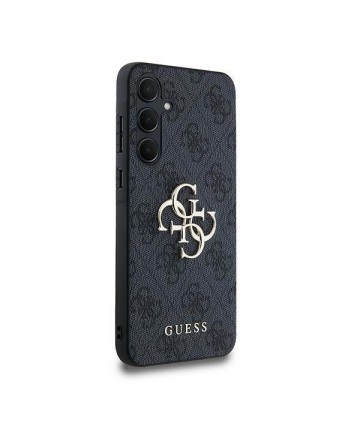 Guess 4G Big Metal Logo case for Samsung Galaxy A35 - black