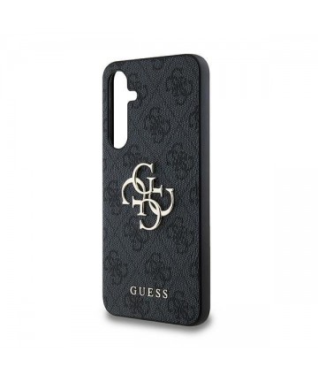 Guess 4G Big Metal Logo case for Samsung Galaxy A35 - black