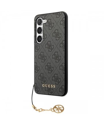 Guess 4G Charms Collection case for Samsung Galaxy A35 - black