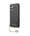 Guess 4G Charms Collection case for Samsung Galaxy A35 - black