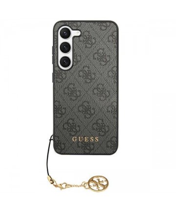 Guess 4G Charms Collection case for Samsung Galaxy A35 - black