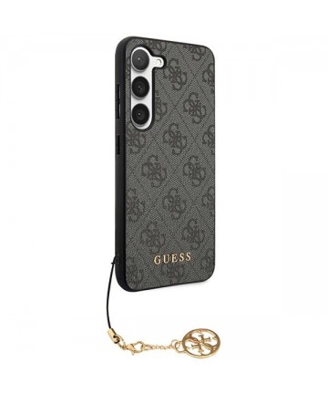 Guess 4G Charms Collection case for Samsung Galaxy A35 - black
