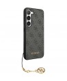 Guess 4G Charms Collection case for Samsung Galaxy A35 - black