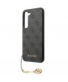 Guess 4G Charms Collection case for Samsung Galaxy A35 - black