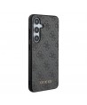 Guess 4G Metal Gold Logo case for Samsung Galaxy A35 - black