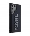 Karl Lagerfeld 3D Rubber Glitter Logo case for Samsung Galaxy S24 Ultra - black