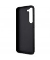 Karl Lagerfeld Saffiano Mono Metal Logo case for Samsung Galaxy S24 - black