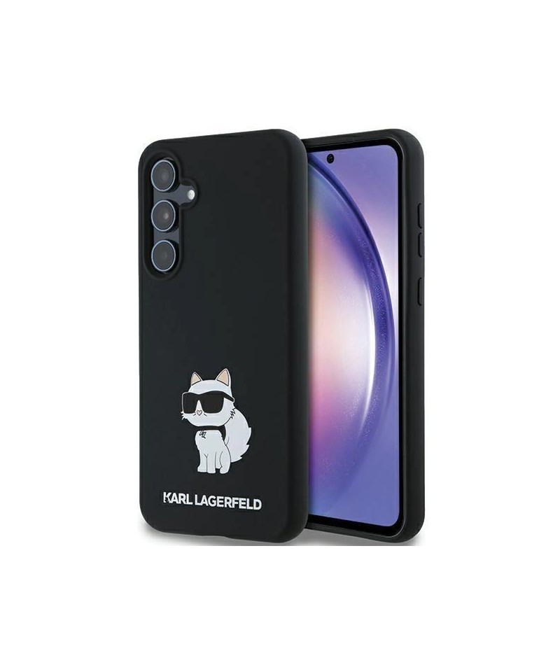 Karl Lagerfeld Silicone Choupette case for Samsung Galaxy A35 - black