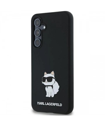 Karl Lagerfeld Silicone Choupette case for Samsung Galaxy A35 - black