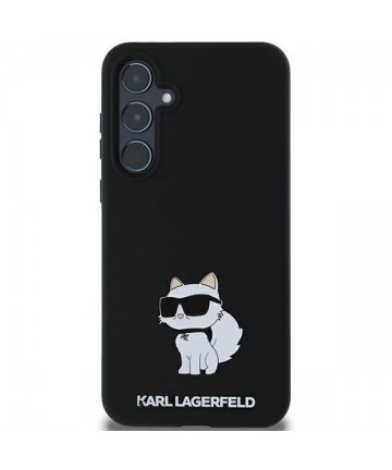 Karl Lagerfeld Silicone Choupette case for Samsung Galaxy A35 - black