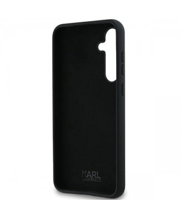 Karl Lagerfeld Silicone Choupette case for Samsung Galaxy A35 - black
