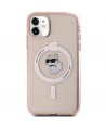 Karl Lagerfeld IML Choupette MagSafe case for iPhone 11 / Xr - pink