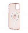 Karl Lagerfeld IML Choupette MagSafe case for iPhone 11 / Xr - pink