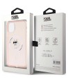 Karl Lagerfeld IML Choupette MagSafe case for iPhone 11 / Xr - pink