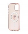 Karl Lagerfeld IML Choupette MagSafe case for iPhone 12/12 Pro - pink