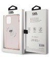 Karl Lagerfeld IML Choupette MagSafe case for iPhone 12/12 Pro - pink