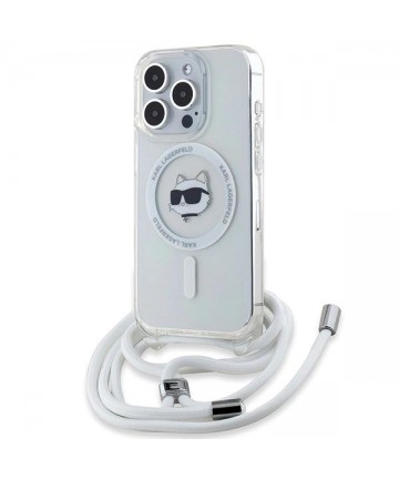 Karl Lagerfeld IML Choupette Head & Cord MagSafe case for iPhone 14 Pro - transparent