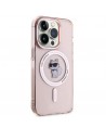 Karl Lagerfeld IML Choupette MagSafe case for iPhone 14 Pro - pink