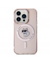 Karl Lagerfeld IML Choupette MagSafe case for iPhone 14 Pro Max - pink