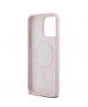 Karl Lagerfeld Silicone Karl&Choupette MagSafe Case for iPhone 15 Pro - Pink