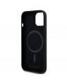 Karl Lagerfeld Silicone Karl&Choupette MagSafe case for iPhone 15 Plus / 14 Plus - black