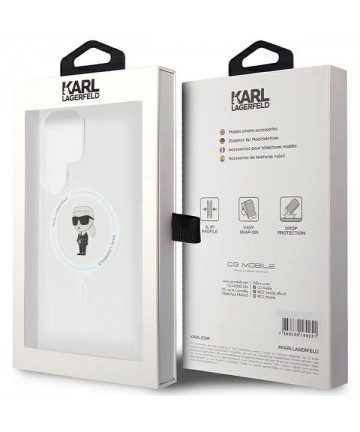 Karl Lagerfeld IML Ikonik MagSafe case for Samsung Galaxy S24 Ultra - transparent