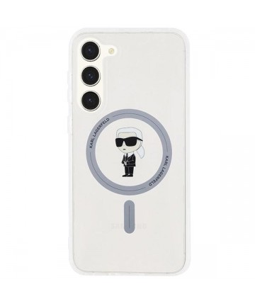 Karl Lagerfeld IML Ikonik MagSafe case for Samsung Galaxy S24+ - transparent