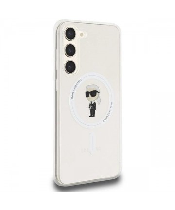 Karl Lagerfeld IML Ikonik MagSafe case for Samsung Galaxy S24+ - transparent