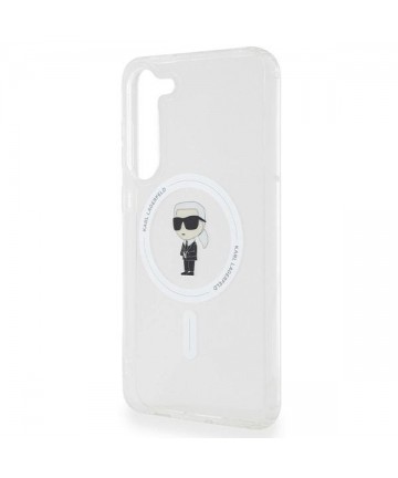 Karl Lagerfeld IML Ikonik MagSafe case for Samsung Galaxy S24+ - transparent