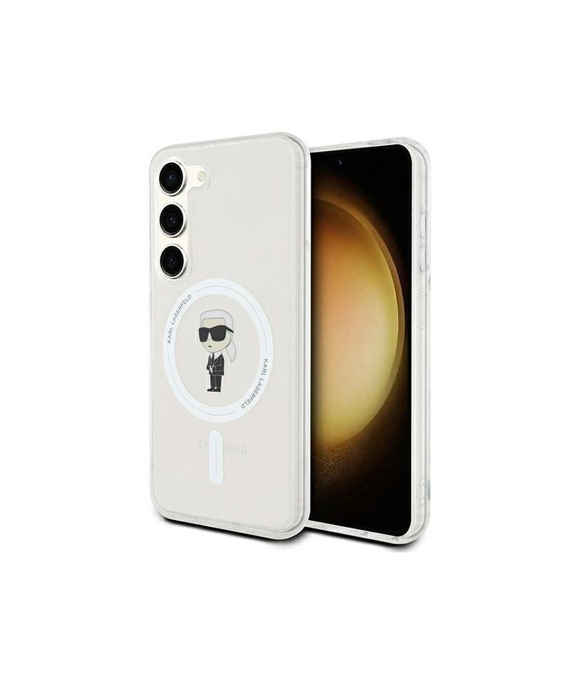 Karl Lagerfeld IML Ikonik MagSafe case for Samsung Galaxy S24 - transparent