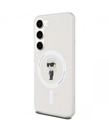 Karl Lagerfeld IML Ikonik MagSafe case for Samsung Galaxy S24 - transparent