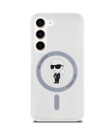 Karl Lagerfeld IML Ikonik MagSafe case for Samsung Galaxy S24 - transparent