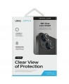 Uniq Optix Clear Camera Lens Protector for iPhone 15 / 15 Plus camera lens with applicator - transparent