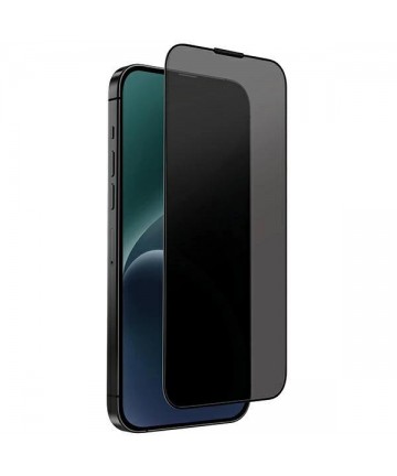 Uniq Optix Privacy Tempered Glass Privacy for iPhone 15 Plus / 14 Pro Max with Applicator